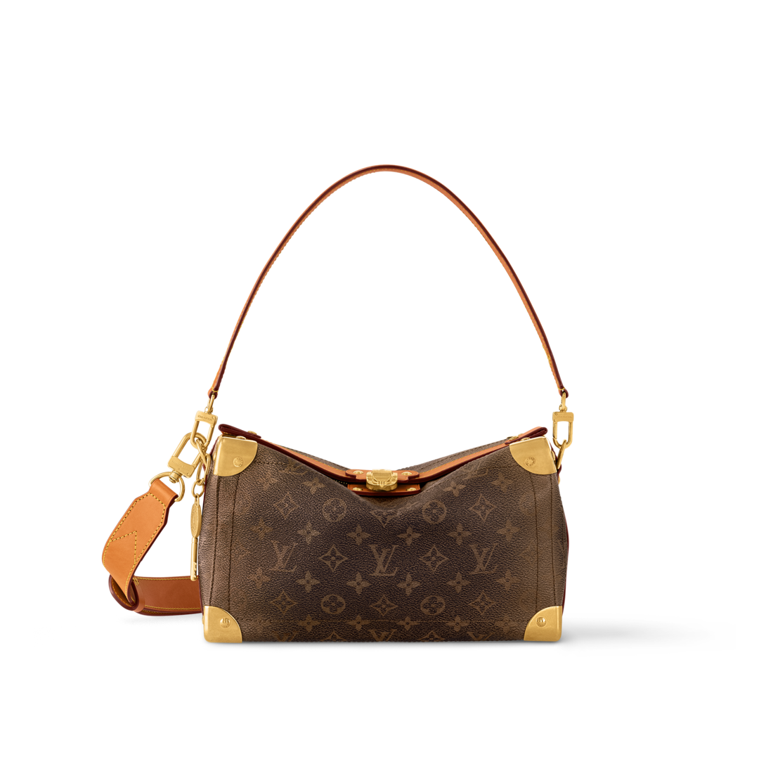 Louis Vuitton バッグ Louis Vuitton denim Leather Grey Side Trunk Louis Vuitton